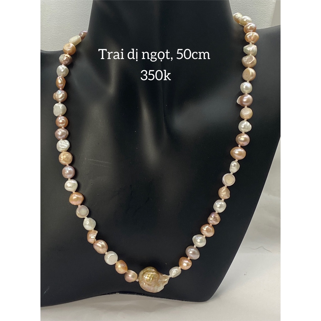 Vòng cổ Ngoc trai dị ngọt đẹp, độc, lạ - trang sức, phụ kiện si Nhật tuyển chọn