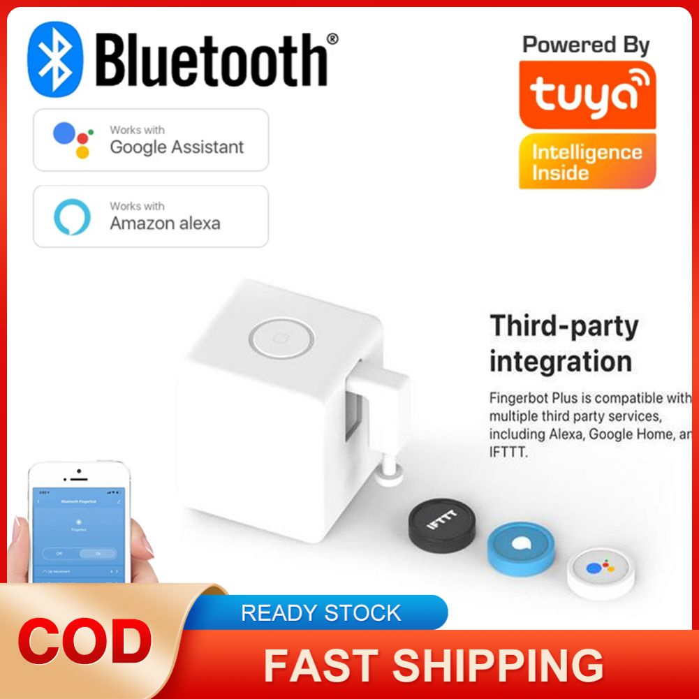 GOOGLE Loa Bluetooth Thông Minh Tuya Plus Schakelaar Bot Knop Pusher Afstandsbediening Điều Khiển Bằng Giọng Nói Tiện Dụng