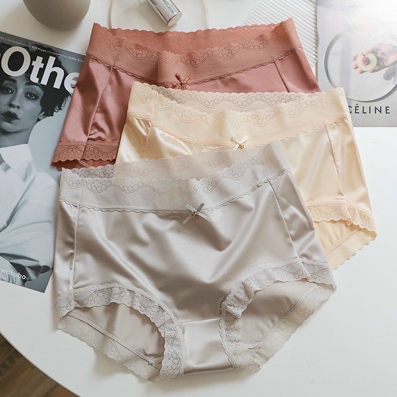 Quần cotton thun lạnh cao cấp viền ren siêu mềm co giãn đa chiều PT201