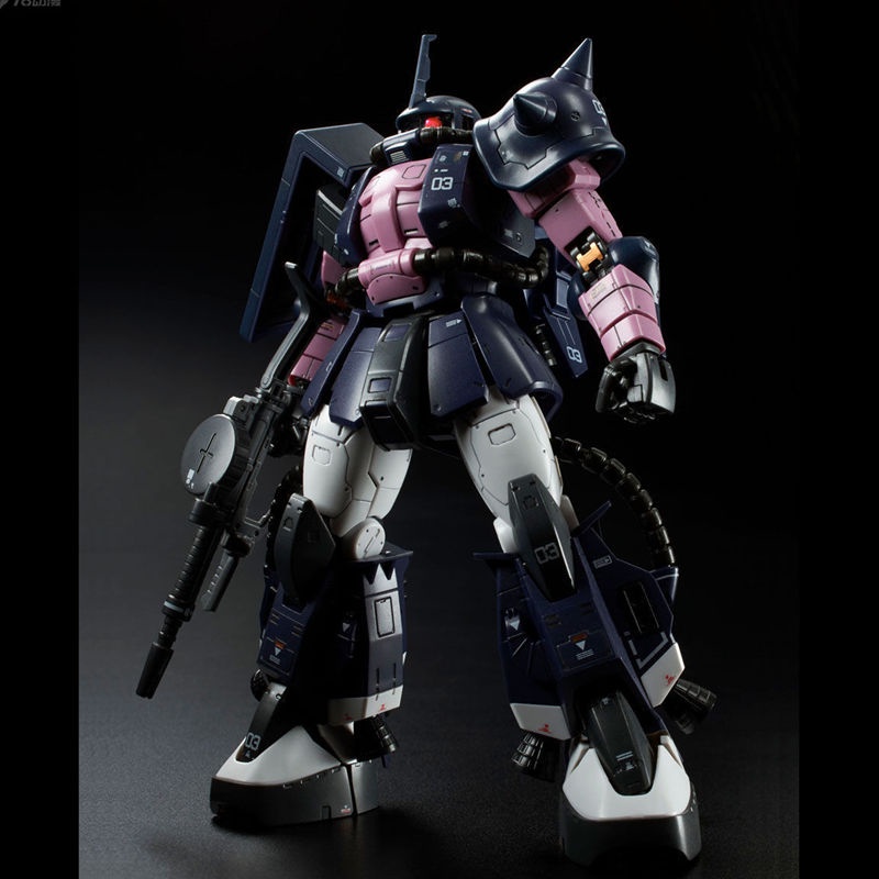 BANDAI Mô Hình Lắp Ráp Gundam RG Black Three Star Độ Bền Cao