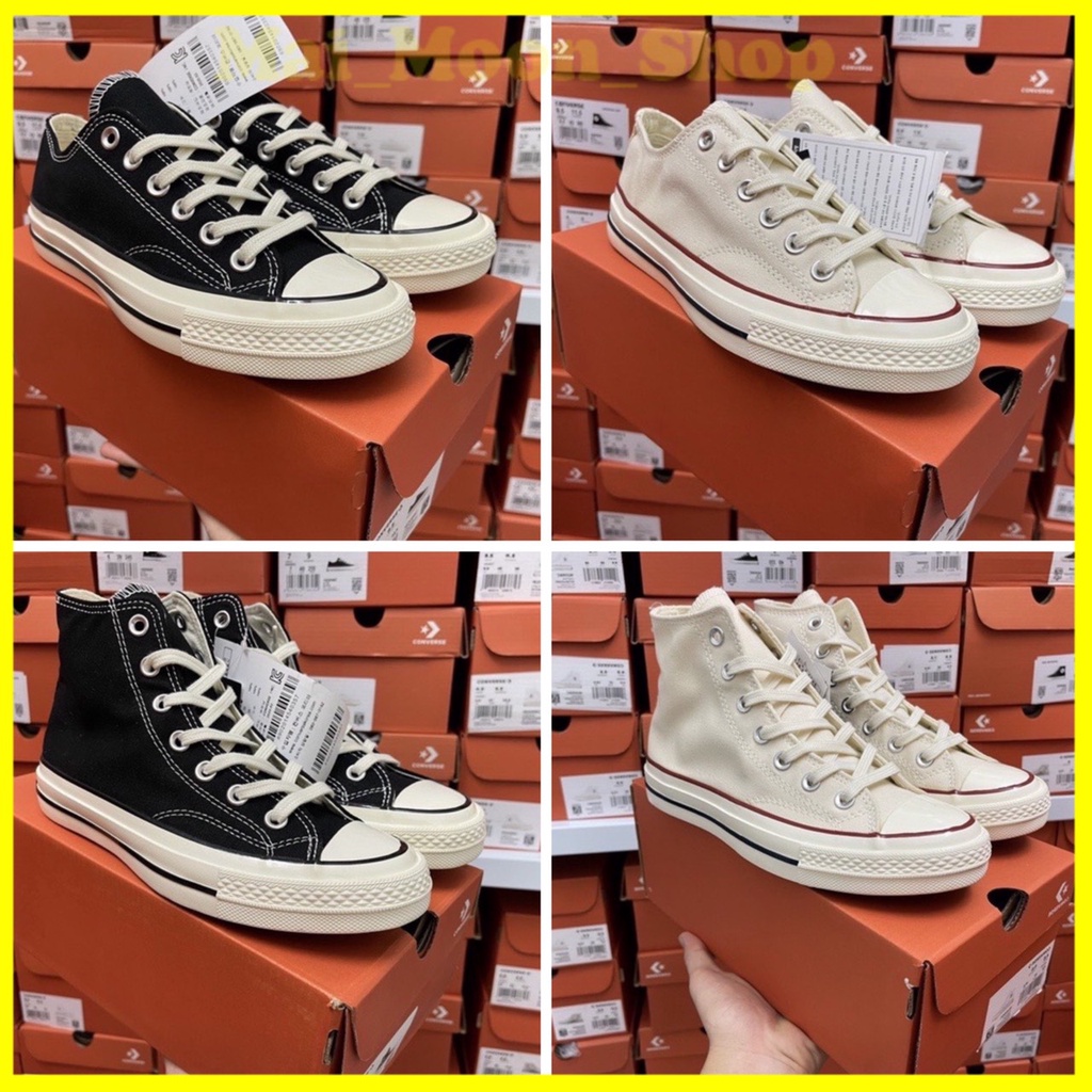 Giày Sneaker Unisex _Convers Chuck Taylor 1970s All Star, Giày Cv 2 Mẫu Cao Thấp Chuẩn Cao Cấp Full PK Đủ Size 36-43