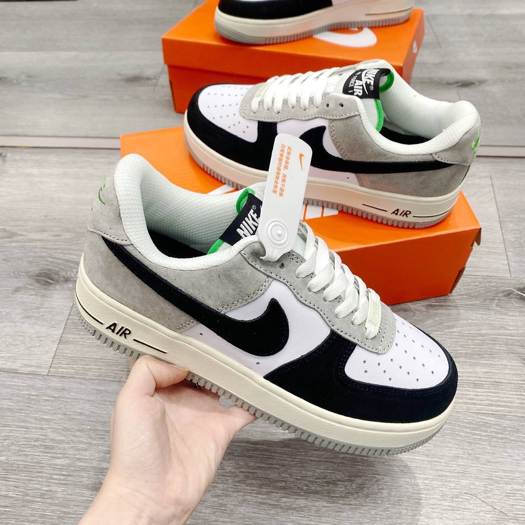 Giày thể thao AF1 custom Xám "Black Ivy" '07 chất lượng nguyên bản
