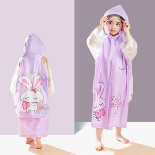 Áo mưa họa tiết hoạt hình dễ thương cho bé trai và gái áo mưa thời trang cho người lớn tuổi