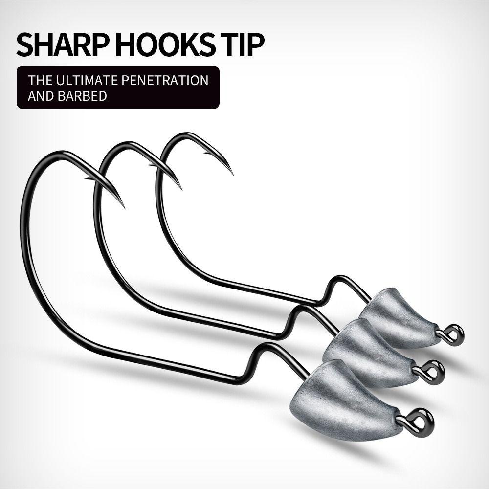 LET Set 10 Mồi Giả Mềm Thu Hút Câu Cá Hiệu Quả 1.75g / 2.5g / 3.5g