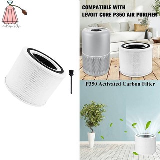 Bộ lọc không khí 3 trong 1 h13 hepa cho levoit core p350 / p350-rf