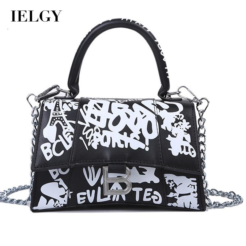 Túi Đeo Vai In Họa Tiết graffiti Hợp Thời Trang Dễ Phối Đồ Cho Nữ