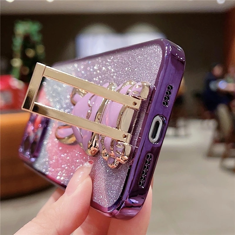 Giá Đỡ Điện Thoại Để Bàn Hình Thỏ Hoạt Hình Sáng Tạo