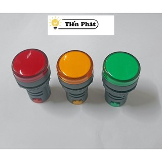 Đèn báo pha phi 22 - led báo pha tủ điện