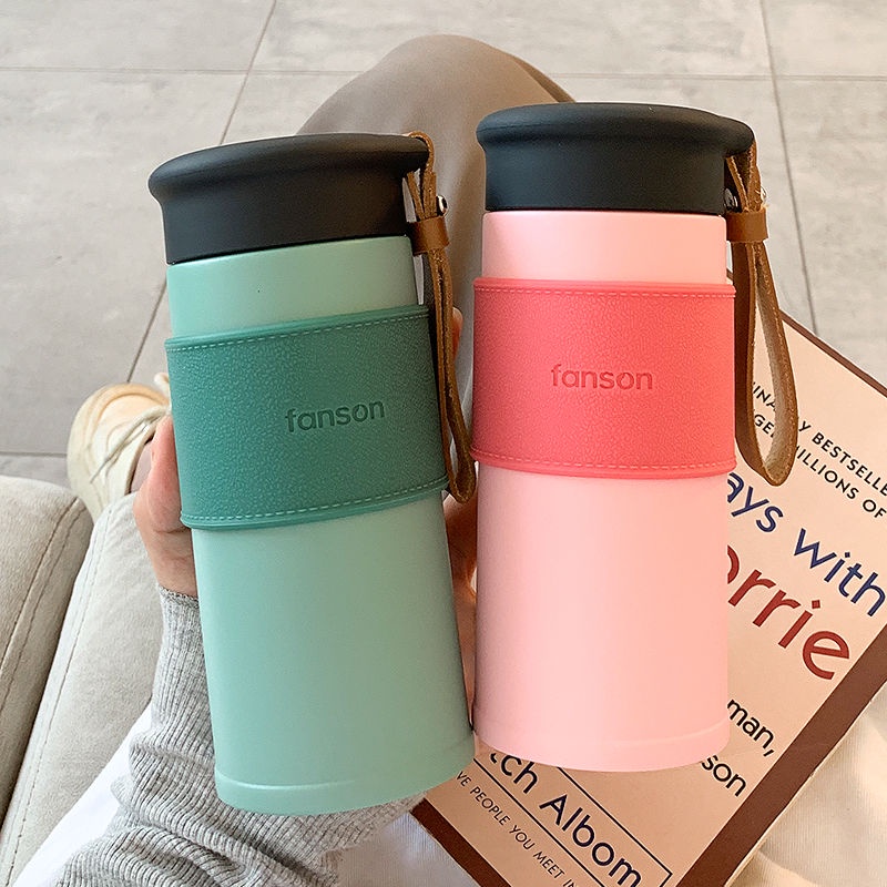 Bình Nước Giữ Nhiệt Bằng Thép Không Gỉ 304 Thiết Kế Đơn Giản