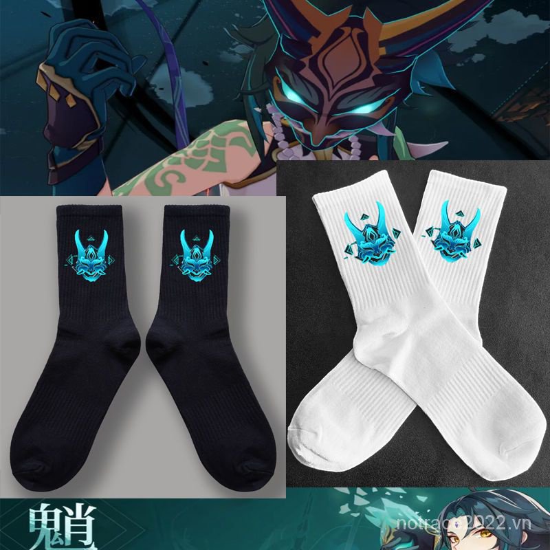 ★Genshin Imapct★Vớ Thể Thao Chất Liệu Cotton Thời Trang Cho Nam Nữ