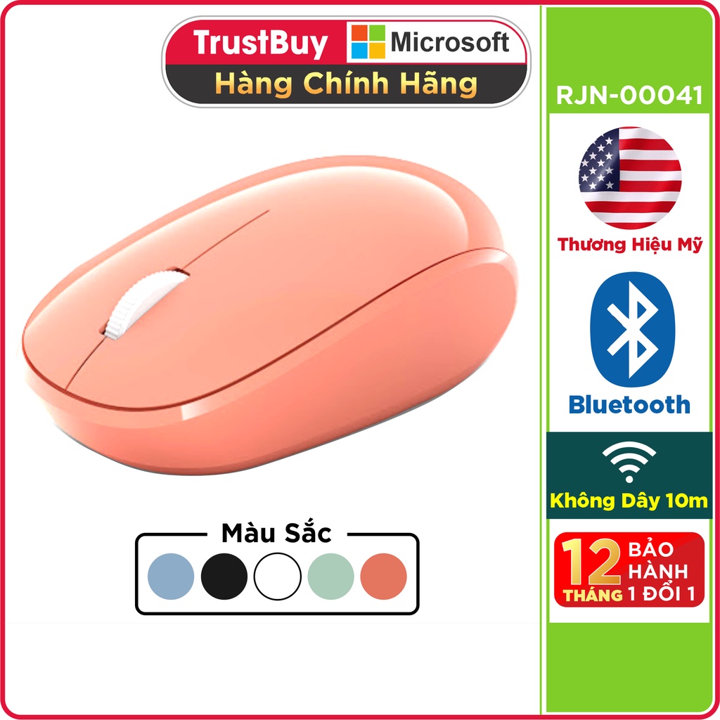 Chuột Không Dây Bluetooth Microsoft Mouse - Hàng Chính Hãng