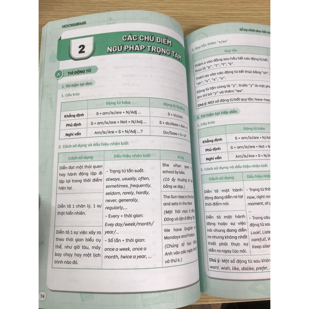 Lớp 7(Bộ Kết nối, Cánh diều, Chân trời) - Sách Sổ tay chinh phục kiến thức Toán - Anh - Khoa học tự nhiên lớp 7 - HOCMAI