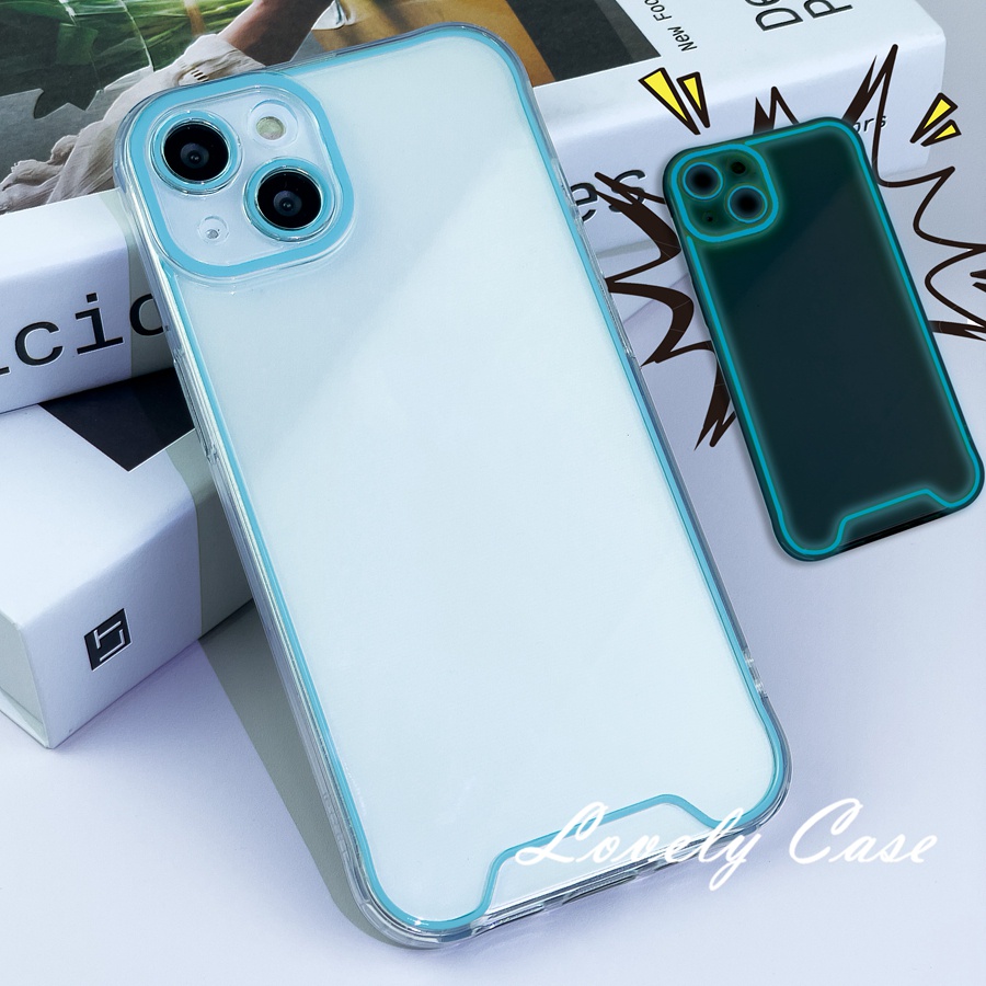 Ốp Điện Thoại Mềm Họa Tiết Dạ Quang 3 Màu Tùy Chọn Cho IPhone 14 13 12 11 Pro Max SE 2020 X Xr Xs Max