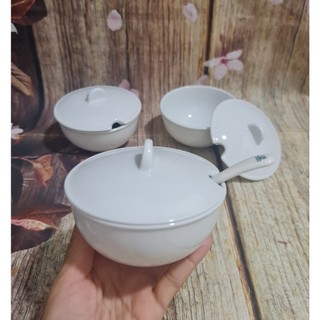 Hũ sứ đựng gia vị Minh Long - hủ sứ đựng gia vị Minh Long