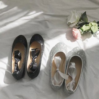 Giày búp bê kim tuyến