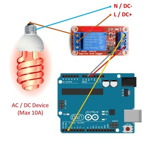 Module 1 Relay 5V Với Opto Cách Ly Kích H/L