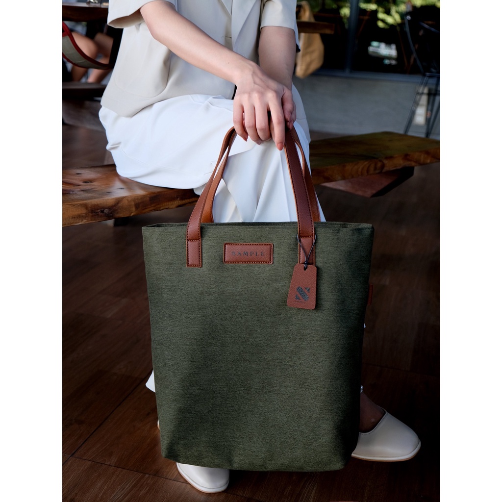 Túi tote phong cách nhật bản  - Dark Green
