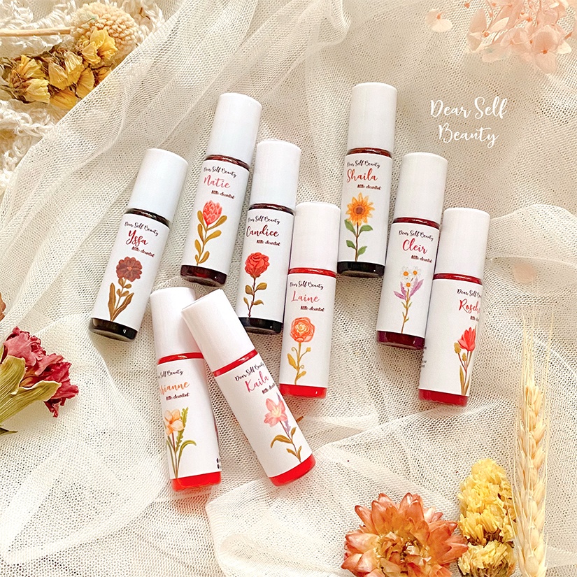 Son tint giữ màu lâu Mini Deartint - Đỏ thuần  - Dear Self Beauty