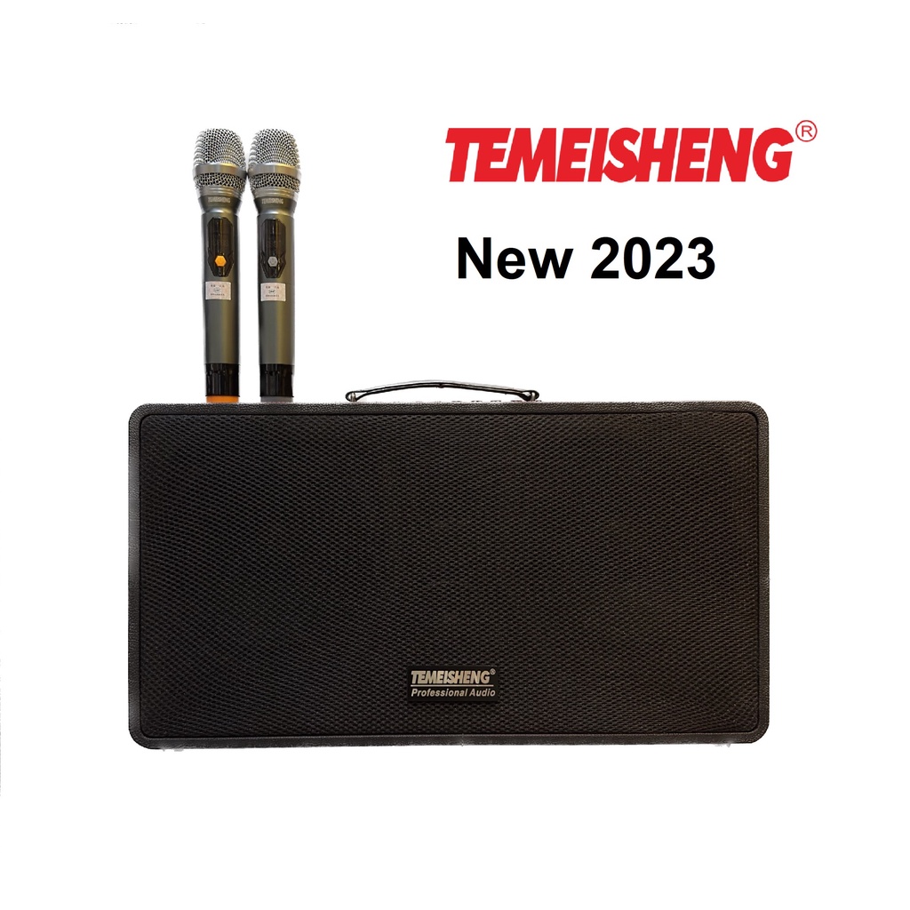 Loa xách tay karaoke Temeisheng TMS 6018, TMS 8018 - Chip âm thanh DSP DUAL thế hệ mới new 2023