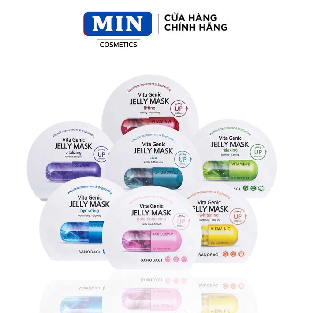 Mặt Nạ Giấy Banobagi Vita Genic Jelly Mask Hàn Quốc Mẫu Mới