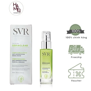 Serum svr sebiaclear 30ml, tinh chất làm giảm mụn & mờ nám thâm
