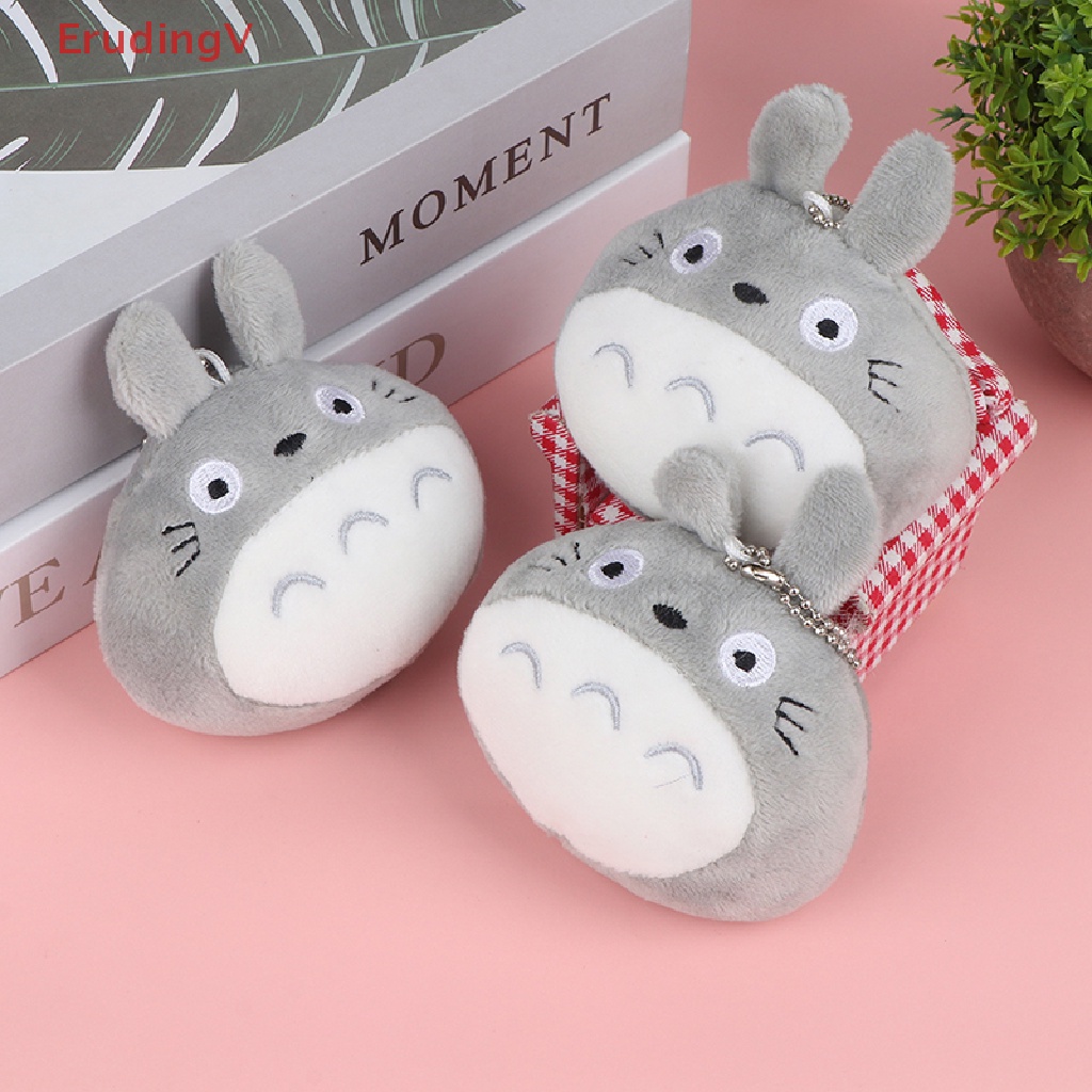 [ErudingV] Móc Khóa Búp Bê Totoro Hoạt Hình Trang Trí Túi Xách Làm Quà Tặng Mới