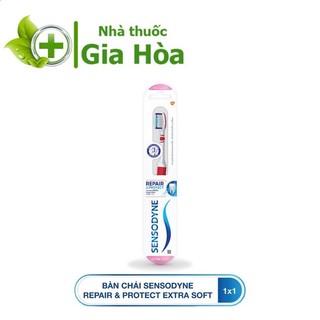 Bàn chải đánh răng cao cấp thiết kế dành cho răng ê buốt Sensodyne Repair Protect Extra Soft