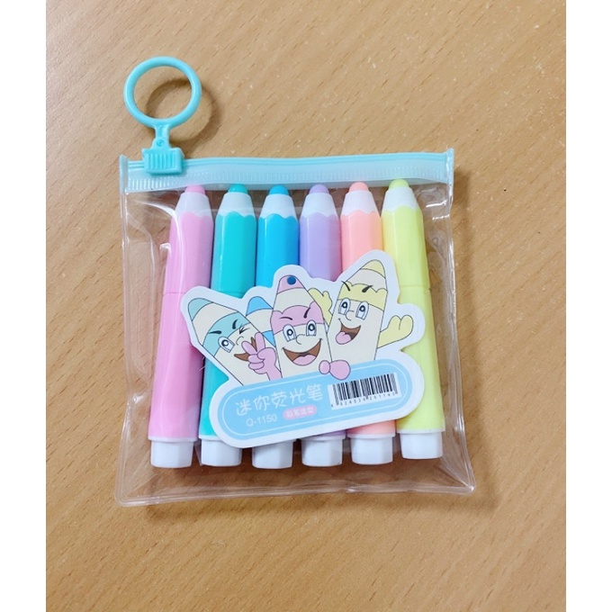Set 3 bút nhớ dòng mini nhiều hình dễ thương