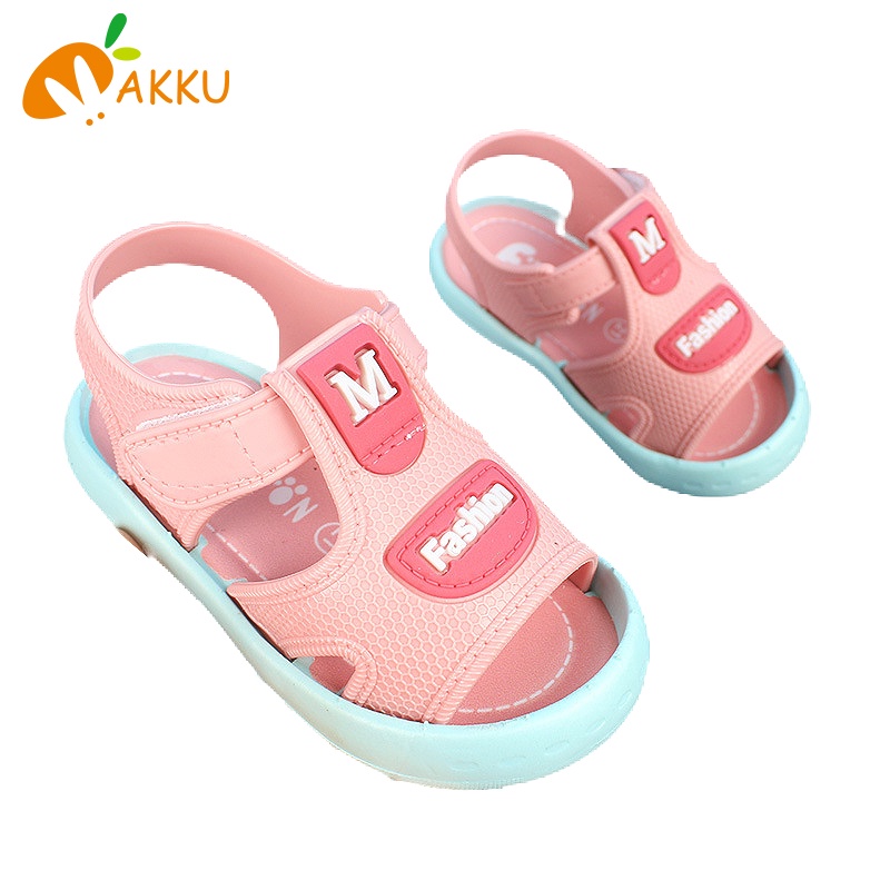 Xăng đan Đế Mềm Thoáng Khí Chống Thấm Nước Cho Bé Tập Đi