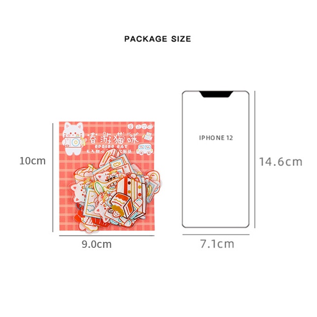 Bộ 40 Miếng Dán Chống Thấm Nước Họa Tiết Hoạt Hình Dễ Thương