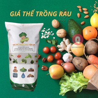 Giá thể trồng rau tiện lợi haechan 12,5l 16l đất dinh dưỡng cao không cần chậu không cần đất không cần phân bón