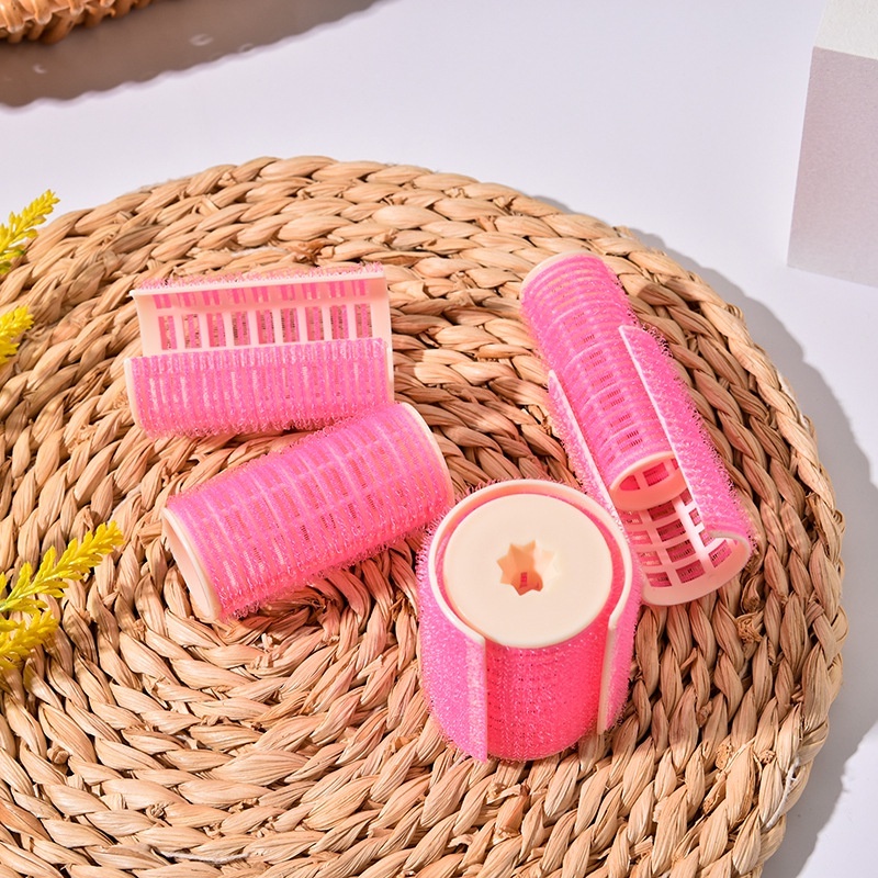 Kẹp Uốn Tóc Tự Dính Bằng Nhựa Thời Trang Hàn Quốc Cho Nữ