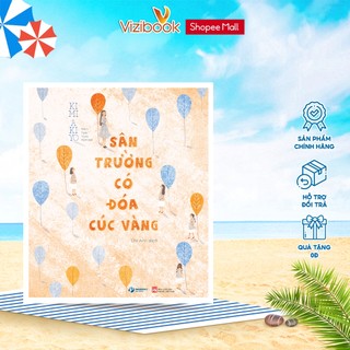 Sách - Sân trường có đóa cúc vàng - Văn học thiếu nhi