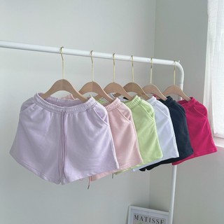 Quần short thun nữ cạp chun đủ màu