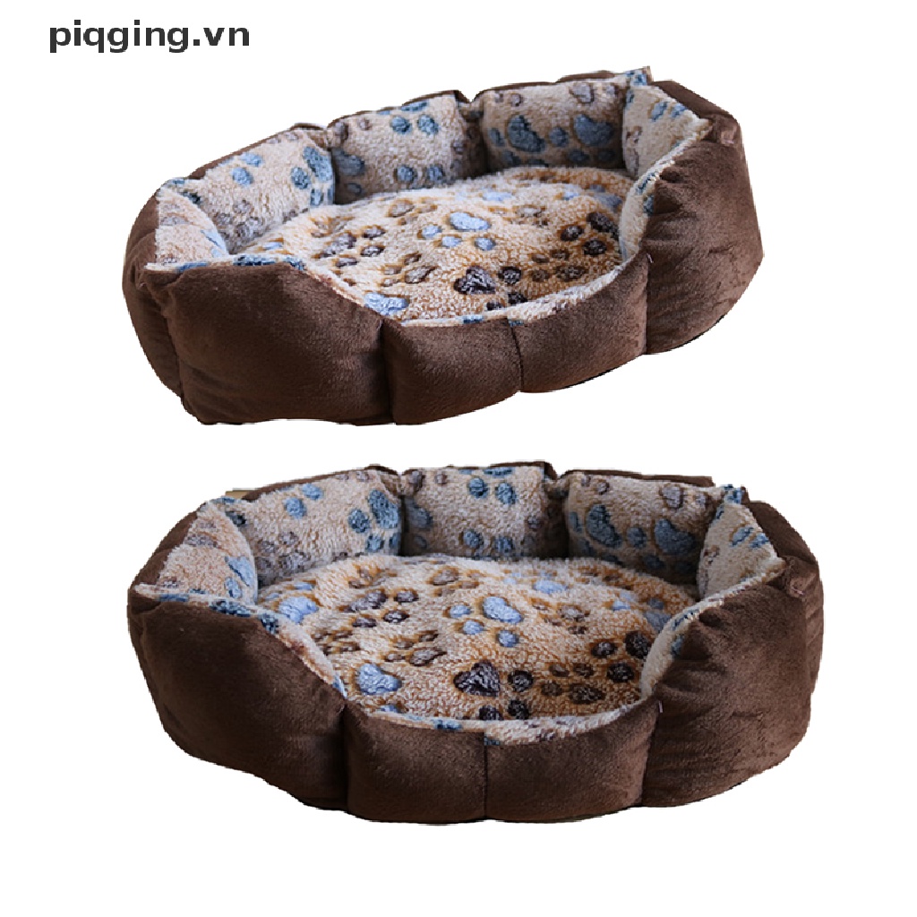 Giường Ngủ Vải Lông Mềm Ấm Áp Dành Cho Thú Cưng