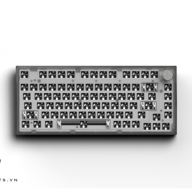 Kit Bàn Phím Cơ FL-Esport MK750 - 3 Mode - Mạch Xuôi - Gasket