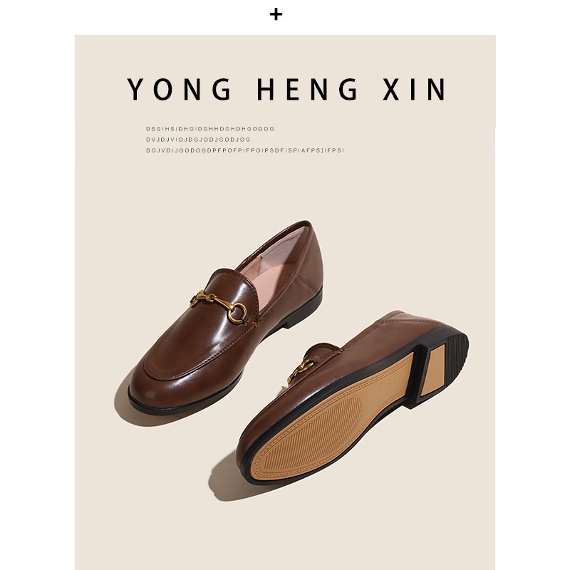 Giày Lười Đế Bệt Thời Trang Cá Tính Cho Nữ