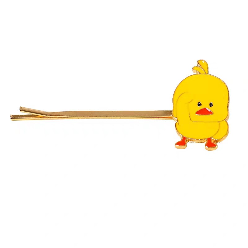 Kẹp Tóc Một Bên Họa Tiết Trái Tim Đơn Giản Ngọt Ngào Phong Cách Hàn Quốc Nhật Bản Dễ Thương Dành Cho Bạn Gái