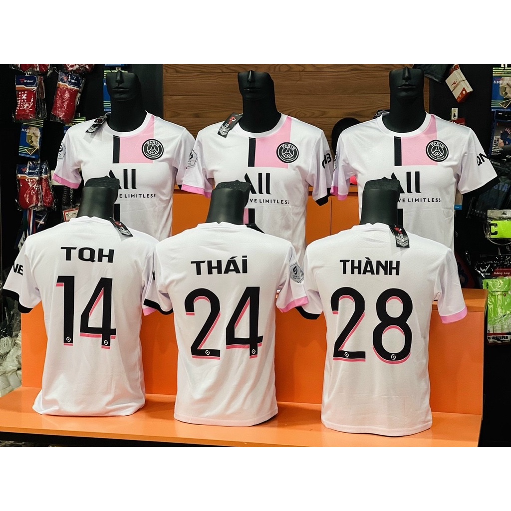 IN ÁO BÓNG ĐÁ CHUYỂN NHIỆT, DECAL CAO CẤP (Dùng để mua kèm áo cần in)