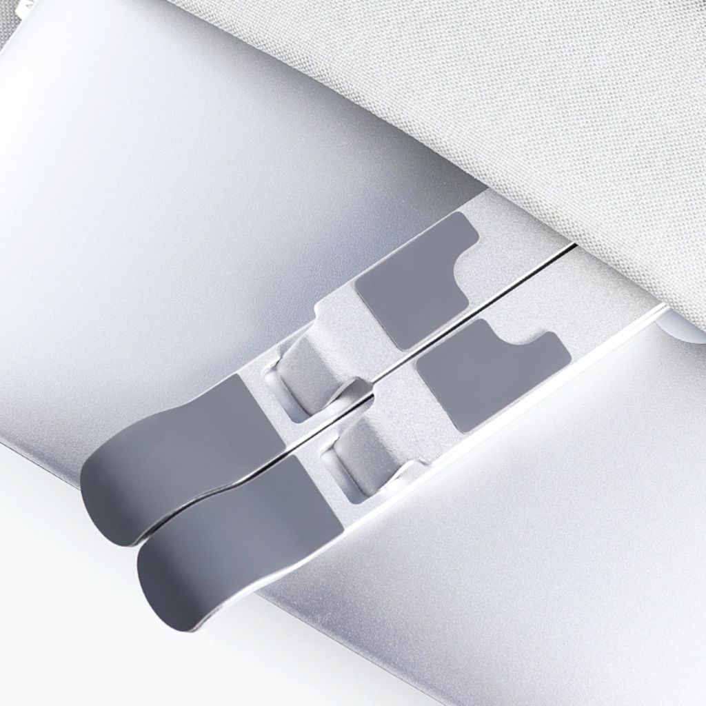 Giá Đỡ Laptop 11-17inch Bằng Hợp Kim Nhôm Có Thể Gập Lại Hình Hoa Hướng Dương