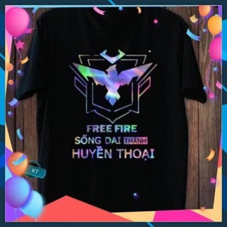 [ HÀNG ĐẸP HÌNH TO ] Áo thun phản quang 7 màu free fire sống dai Huyền thoại - áo FF chất /giá tốt chất lượng