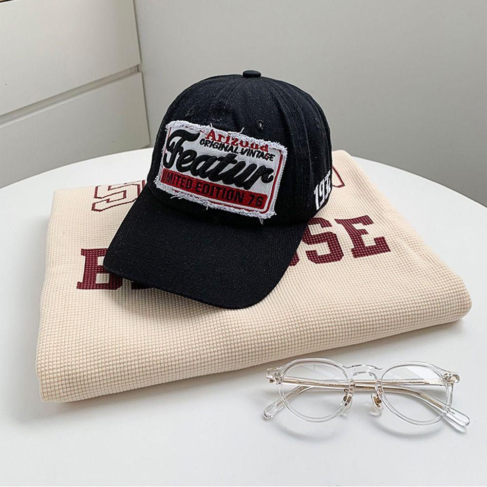 Mũ Lưỡi Trai Cotton Vành Cong Chống Nắng Thời Trang Mùa Hè Cho Nam