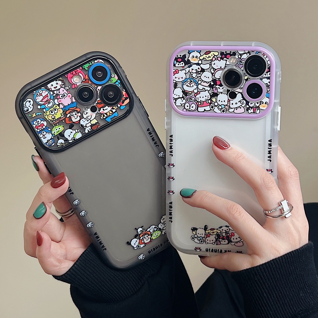 Ốp Điện Thoại TPU Dẻo Họa Tiết Hoạt Hình Disney Dễ Thương Chống Rơi Cho iPhone 14 13 12 11Pro Max 14 Plus