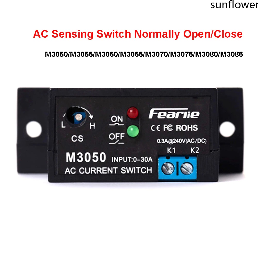Công Tắc Phát Hiện Dòng Điện Thông Minh Rơle Cảm Ứng 0.2-30a Thiết Bị Liên Kết Ac Tín Hiệu Plc Qua Giới Hạn Đóng Ac Cuộn Cảm Tương Hỗ-Sun. Vn