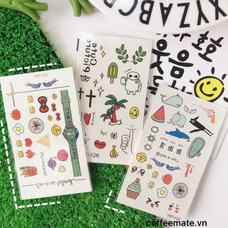 ⚡Hình xăm mini cá tính DIY phong cách