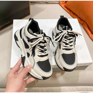 Giày thể thao, giày sneakers nữ độn đế 2 dây