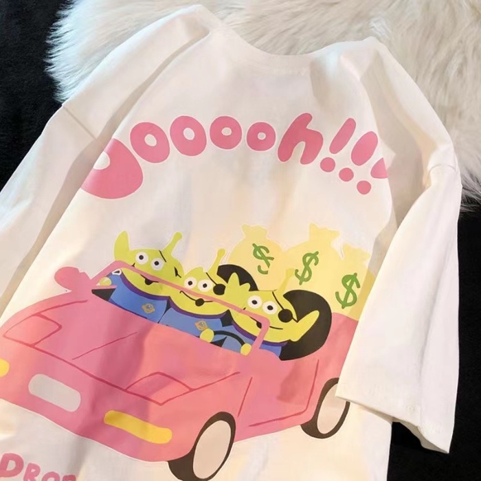 NRVP Áo thun 100% cotton tay ngắn plus size cho nữ