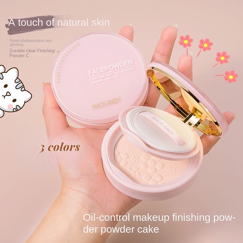 Phấn Phủ Dạng Bột Mack ANDY Nhẹ Nhàng Mềm Mại Kiềm Dầu Chống Thấm Nước Và Mồ Hôi