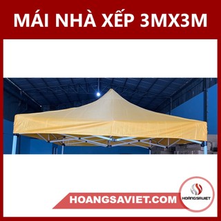 Mái nhà bạt xếp di động 3mx3m