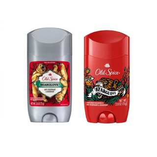 Lăn khử mùi sáp cho nam Old Spice Wild Collection Men's Deodorant Bearglove 73g/85g (Mỹ)